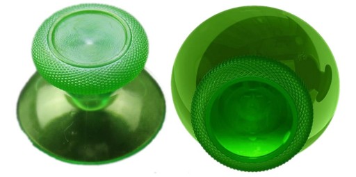 ANALOGOVÝ OVLÁDAČ MUSHROOM KNOB PRE XBOX ONE GREEN TRANSPARENT