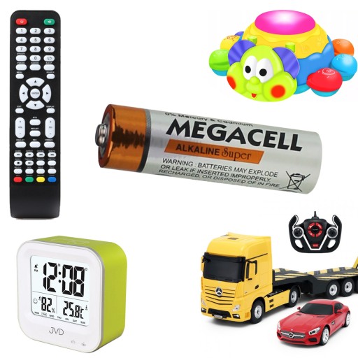 AAA ALKALICKÉ BATÉRIE MEGACELL LR03 TYČKY 4 KS