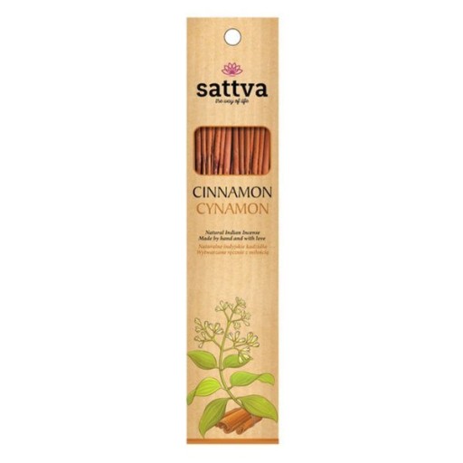 Sattva škoricové vonné tyčinky (šnúrky) 15 ks.