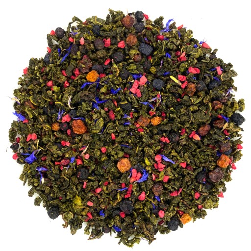 Čaj OOLONG FOREST BERRY 50g lyofilizované maliny lesné ovocie oolong