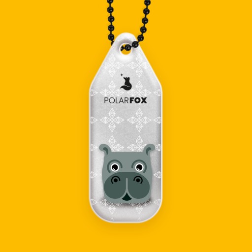 Reflexné prívesky 4+1 ks Frendo Safari PolarFox