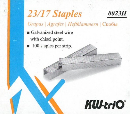 Spony 23/17 mm