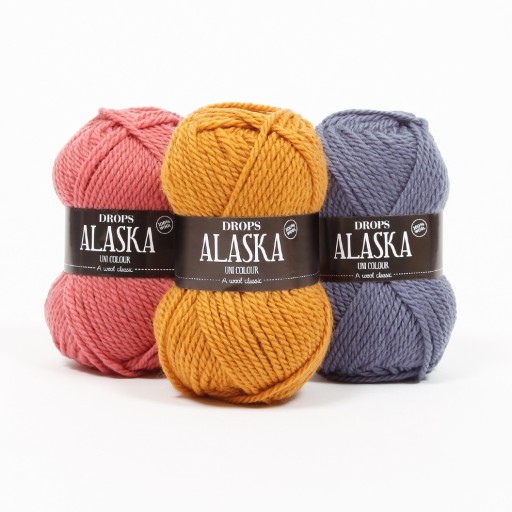 Ecru priadza Drops Alaska 02