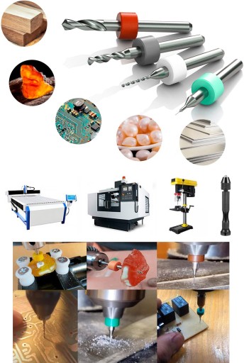 10 x MINI VRTAČKY 0,6mm VIDEO MODELOVANIE DPS