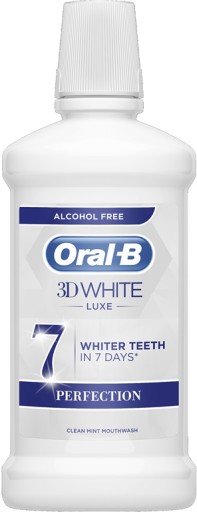 ORAL-B 3D White Luxe ústna voda 500 ml