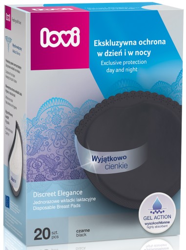 LAKTAČNÉ VLOŽKY LOVI DISCREET ELEGANCE 20 ks.