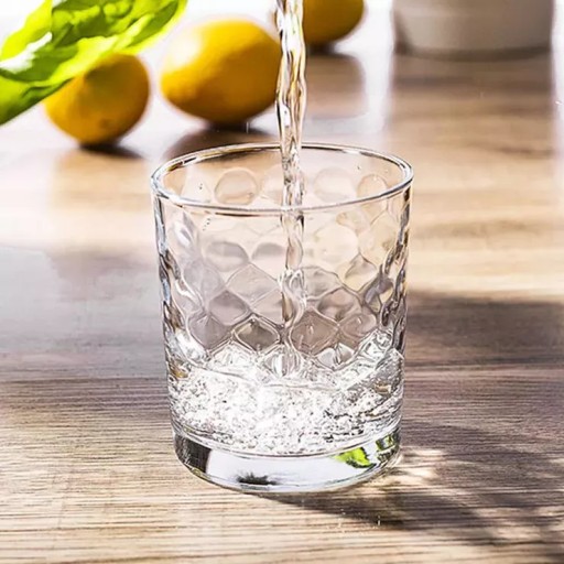 Altom Design Karo sada pohárov na whisky na nápoje, 240 ml, 6 kusov