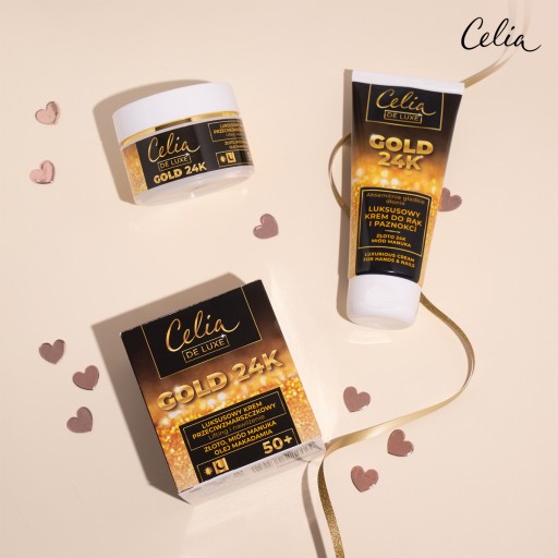 Celia Gold Krém na tvár proti vráskam 50+