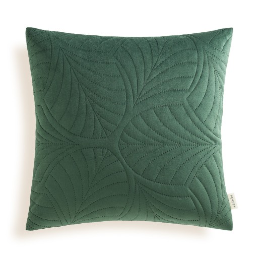Ozdobná obliečka na zamatový vankúšik 45x45 zamat Feel green