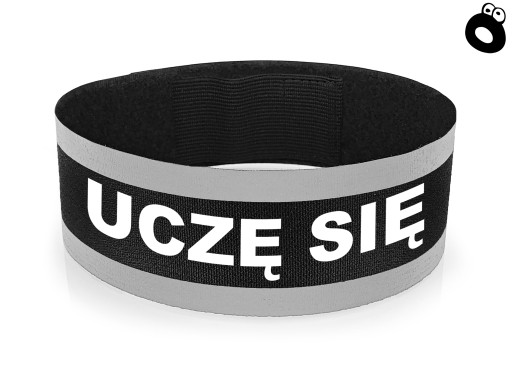 Reflexný pásik s gumičkou, potlač