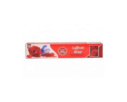 Vonné tyčinky Saffron Rose Heera 15g