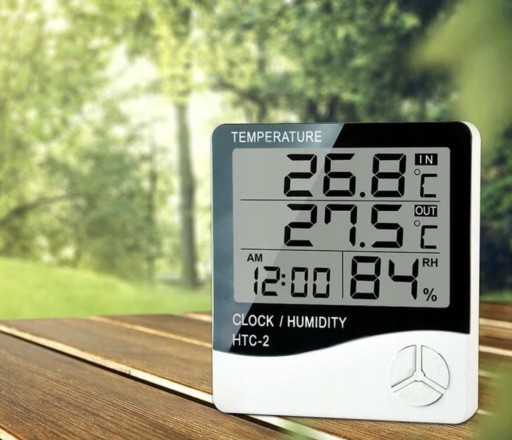 METEOROLOGICKÝ TEPLOMER ELEKTRONICKÝ HYGROMETER SONDA VLHKOMER