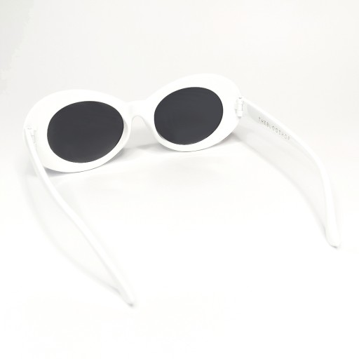 Kurt Cobain WHITE oválne vintage okuliare
