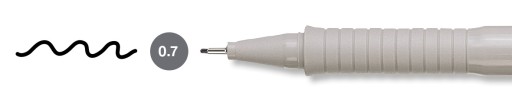 Pero na kreslenie Faber Castell 0,2 mm čierne