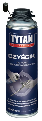 TYTAN Penový čistič univerzálna pištoľ 500 ml
