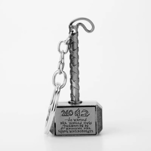 Strieborná kľúčenka Thor's Hammer Asgard