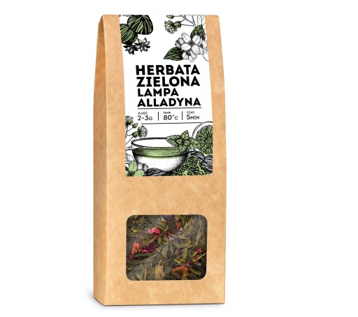 Zelený čaj Aladinova lampa Silk Road 50 g