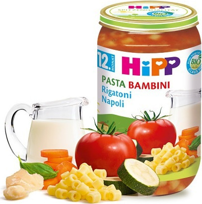 HiPP Vegetariánska Rigatoni Napoli + kyselina listová