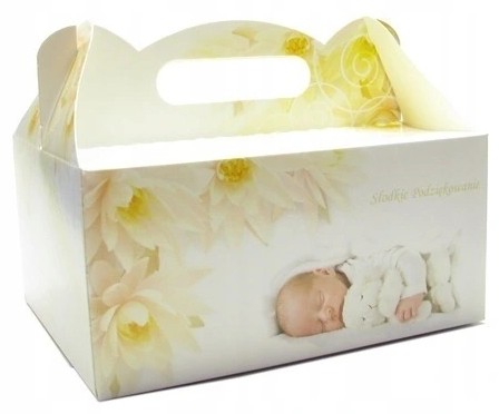 Cake Box Krst Krst Roční hostia