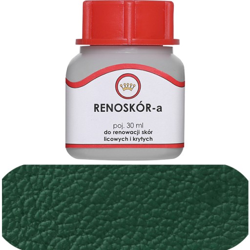 Farba na kožu Renoszkol lak 30ml zelená