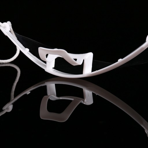 Transparentná maska Mini Visor Bezfarebná