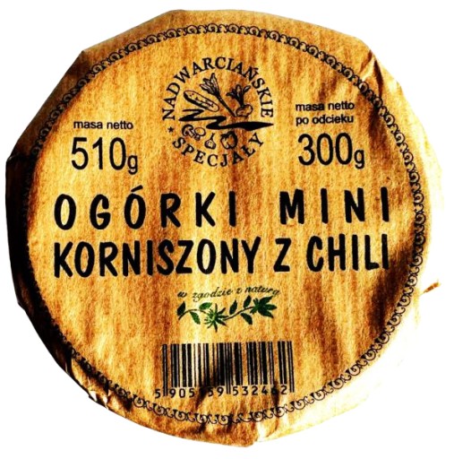 MINI KURČENKY S CHILI 510g Nadwarciańskie Specjały