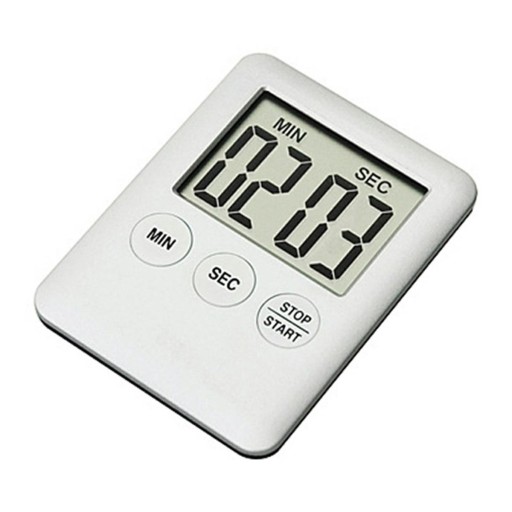 KUCHYŇSKÝ ČASOVAČ S MAGNETOVÝMI STOPKAMI LCD ČASOVAČOM