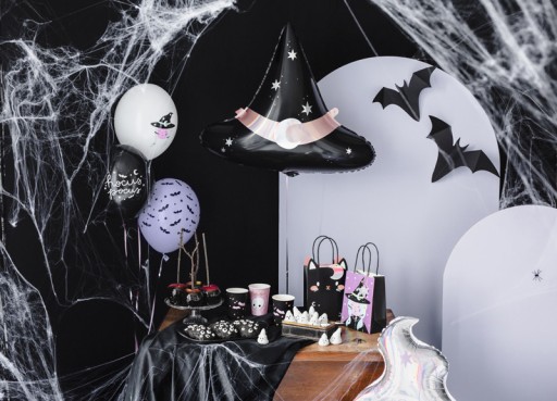 Halloweenska pavučina, biela, 60g