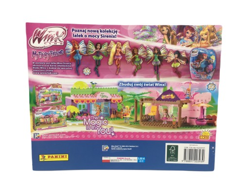 STICK ALBUM + NÁLEPKY WINX MISSION OCEAN!