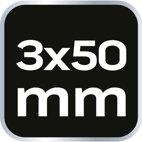 Presný plochý skrutkovač 3x50mm, S2 NEO 04-114