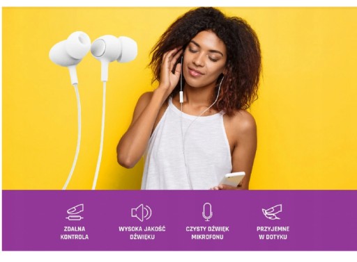 Slúchadlá do uší ACC+ SOUL 2 MAXCOM, ČIERNA, VEĽKÁ KVALITA, 3,5 MM JACK