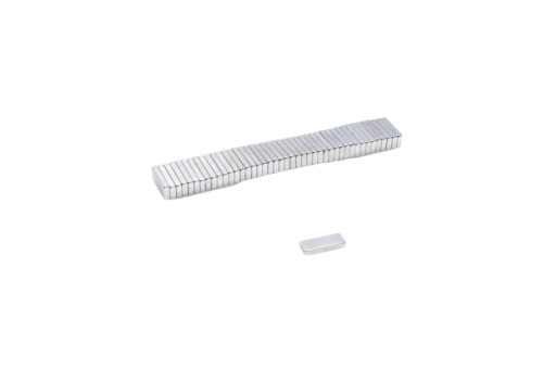 Neodymový tanierový magnet MPŁ 10x4x1,5 N38 10 ks.