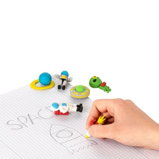 Gumy 2 ks Kosmos ERASER ERASER Space ERASING MYŠ