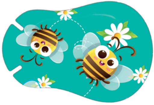Ortopad Two Bees Medium 10 Eye Patches