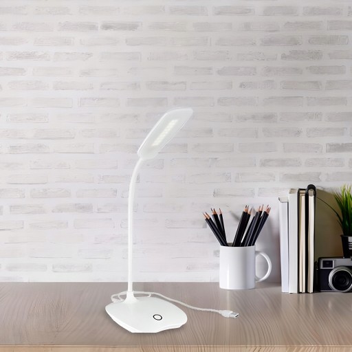 LAMPA DO ŠKOLSKEJ POLOHY 18 LED USB DOTYKOVÁ BEZDR