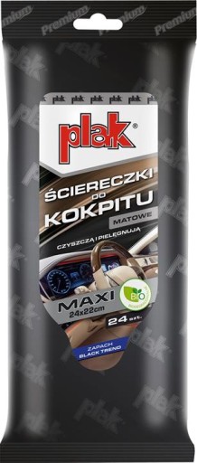 PLAK COCKPIT STIERAČ MATNÁ ČIERNA TREND MAXI