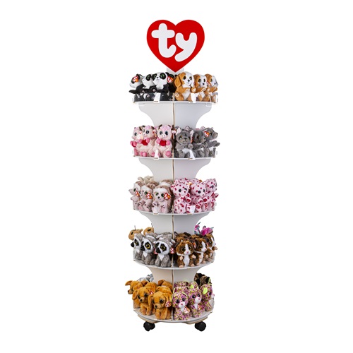 Maskot Ty Beanie Balls PICKPOCKET - hnedý mýval