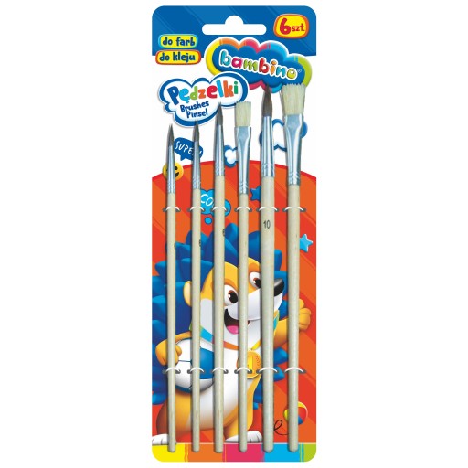BAMBINO KEFY ŠKOLSKÉ KEFY SADA 6 ks