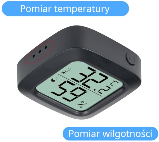 Teplomer Vlhkomer TERÁRIUM Indoor MAGNETIC + KOMPAKTNÁ BATÉRIA