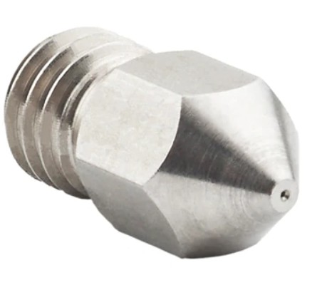 Náhradná dýza MK8 Oceľ 0,5 mm 1,75 mm M6 Ender