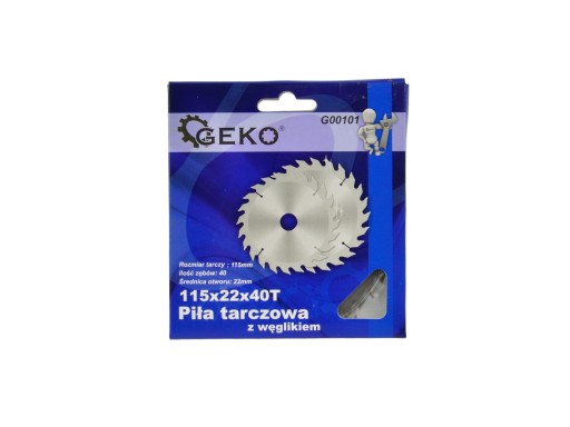 Čepeľ na rezanie dreva 115x22x40T G00101