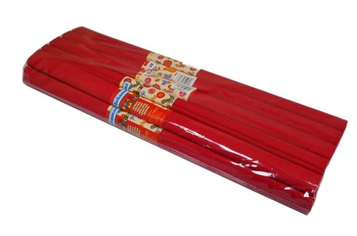 CRIPPED hodvábny papier č. 08 DARK RED