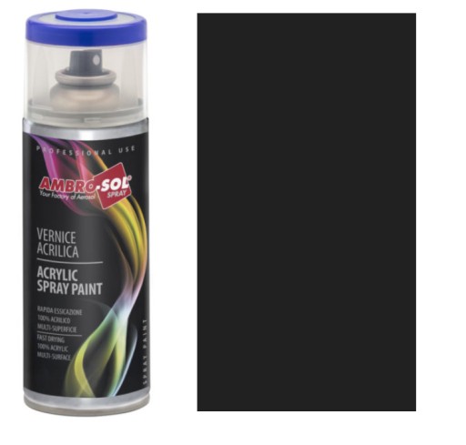 AMBROSOL UNIVERZÁLNY AKRYLOVÝ LAK HNEDÁ ČIERNA 8022 400ml