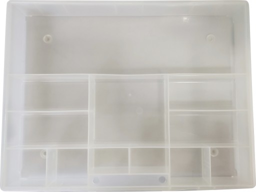Veľký organizér, 12 dielov - 368x293x55 mm