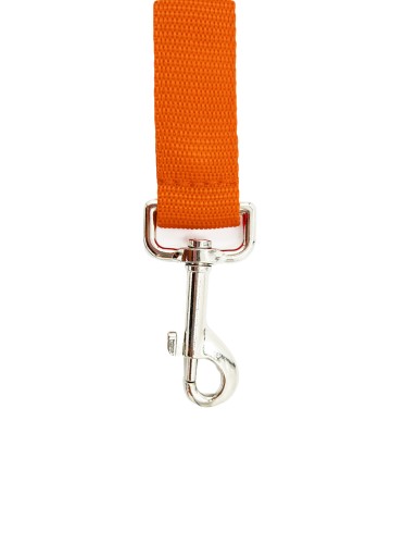 Oranžové vodítko 120 cm pre psa, LED, napájané 38 batériami