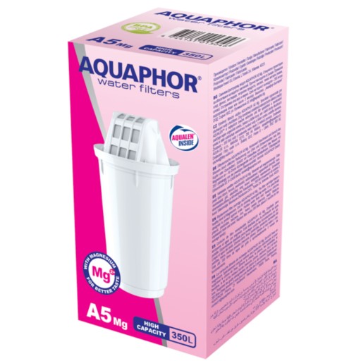 VODNÁ FILTRAČNÁ NÁPLŇ AQUAPHOR A5 HORČÍK NA 350 LITROV.