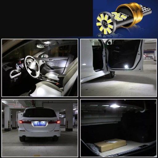 S&D LED PARKOVACIE ŽIAROVKY 360° T10 W5W RETRIFY CANBUS