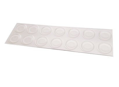 Silikónové podložky pod nábytok 12 mm 14 ks