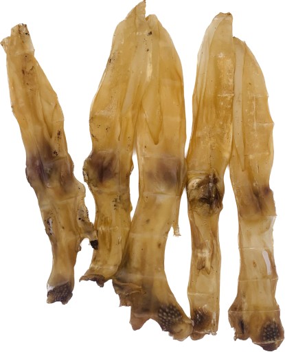 Králičie uši bez chĺpkov Natural hryzátko 5 kusov
