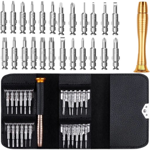 SADA PRESNÝCH SKRUTKOVAČOV 25v1 TORX SKRUTKOVAČOV MAGNETICKÉ BITTY